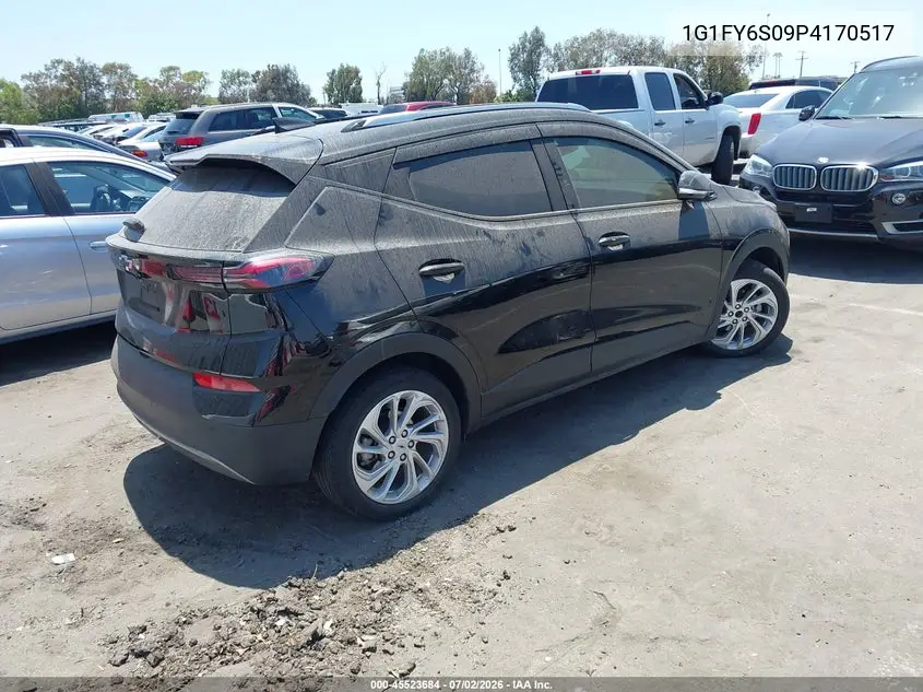 2023 Chevrolet Bolt Euv Fwd Lt VIN: 1G1FY6S09P4170517 Lot: 45523684