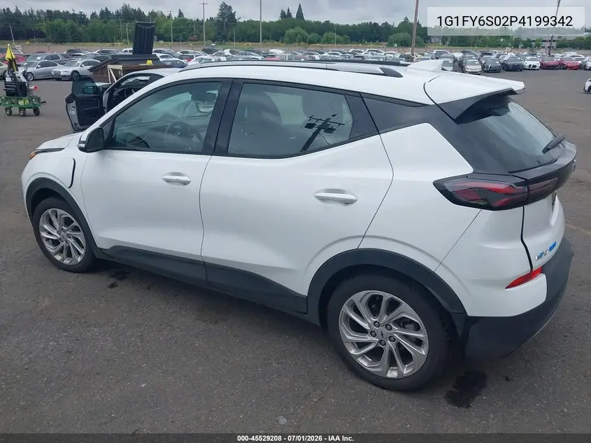 2023 Chevrolet Bolt Euv Fwd Lt VIN: 1G1FY6S02P4199342 Lot: 45529208