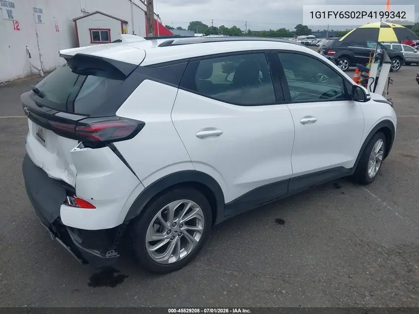 2023 Chevrolet Bolt Euv Fwd Lt VIN: 1G1FY6S02P4199342 Lot: 45529208