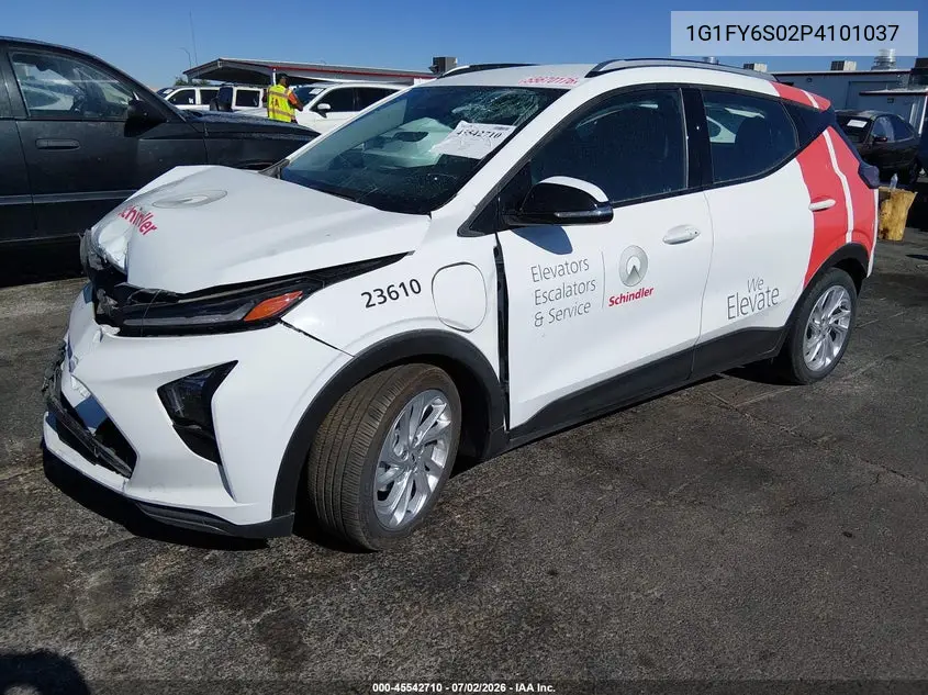 2023 Chevrolet Bolt Euv Fwd Lt VIN: 1G1FY6S02P4101037 Lot: 45542710