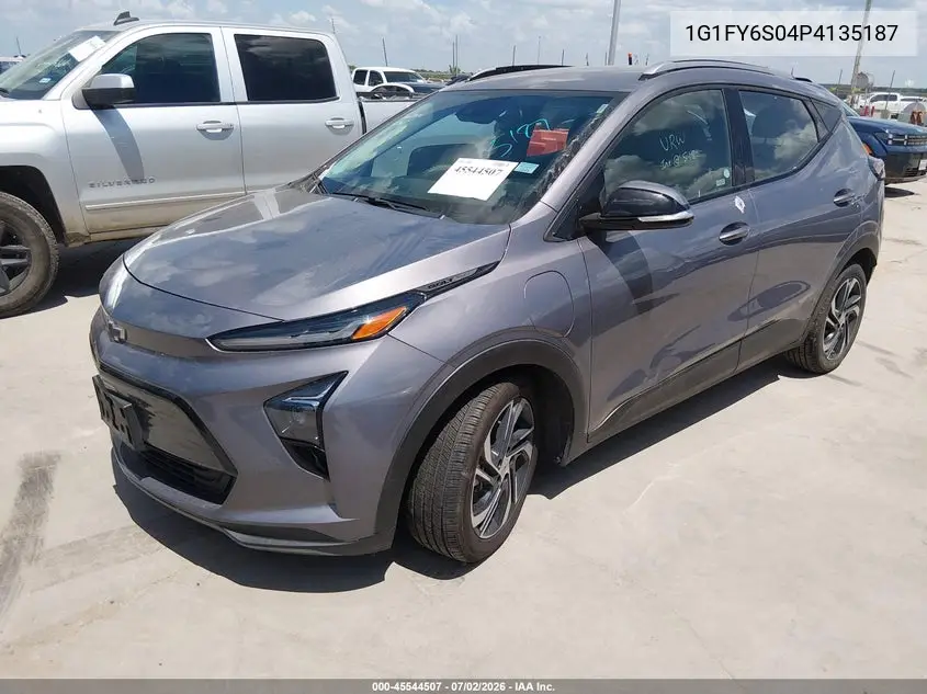 2023 Chevrolet Bolt Euv Fwd Lt VIN: 1G1FY6S04P4135187 Lot: 45544507