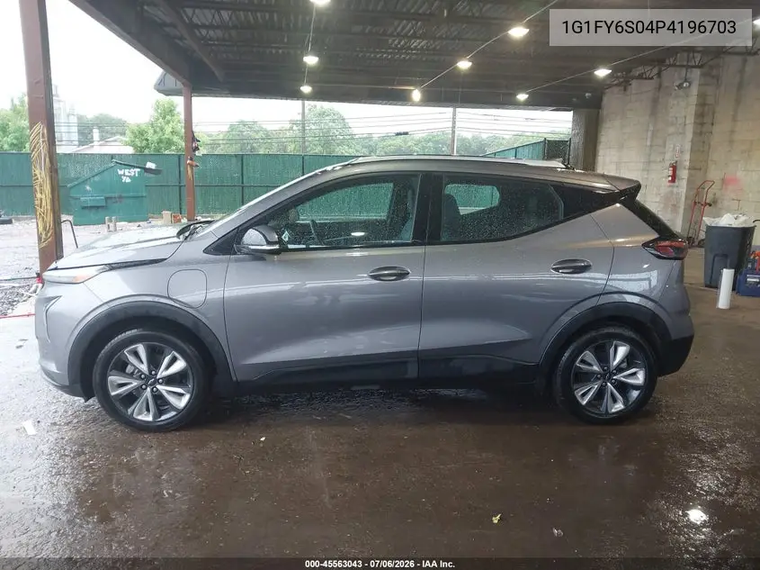 2023 Chevrolet Bolt Euv Fwd Lt VIN: 1G1FY6S04P4196703 Lot: 45563043