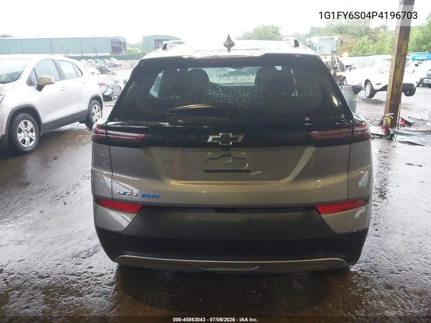 2023 Chevrolet Bolt Euv Fwd Lt VIN: 1G1FY6S04P4196703 Lot: 45563043