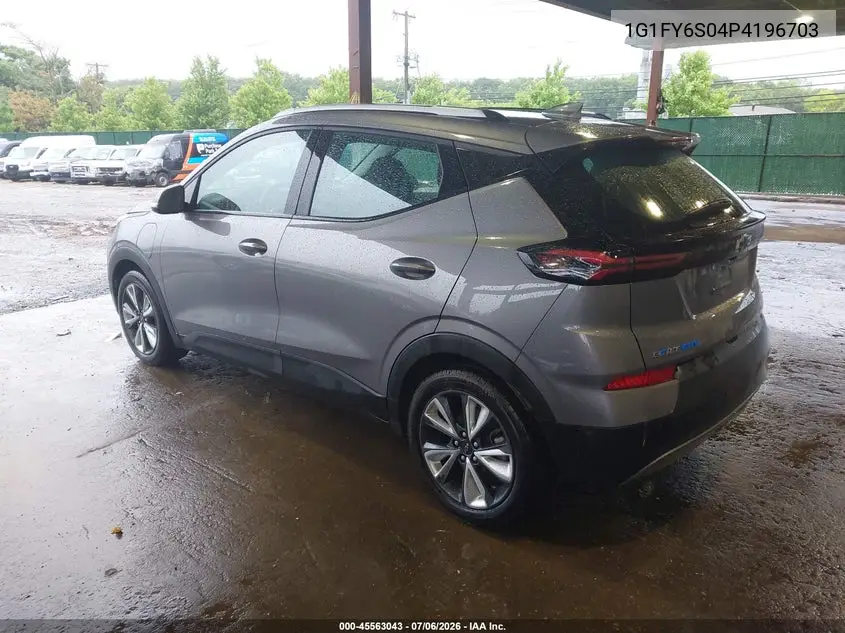 2023 Chevrolet Bolt Euv Fwd Lt VIN: 1G1FY6S04P4196703 Lot: 45563043