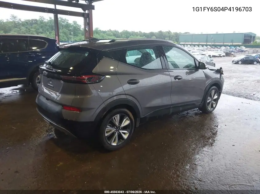2023 Chevrolet Bolt Euv Fwd Lt VIN: 1G1FY6S04P4196703 Lot: 45563043