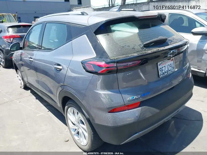 2023 Chevrolet Bolt Euv Fwd Lt VIN: 1G1FY6S01P4116872 Lot: 45567870