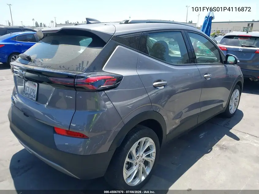 2023 Chevrolet Bolt Euv Fwd Lt VIN: 1G1FY6S01P4116872 Lot: 45567870