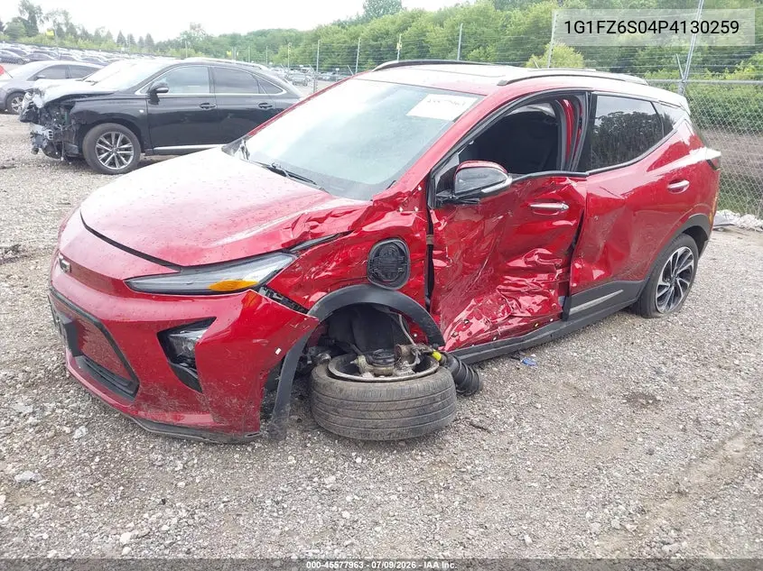 2023 Chevrolet Bolt Euv Fwd Premier VIN: 1G1FZ6S04P4130259 Lot: 45577963