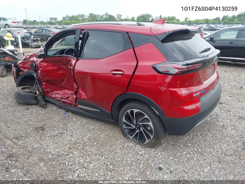 2023 Chevrolet Bolt Euv Fwd Premier VIN: 1G1FZ6S04P4130259 Lot: 45577963