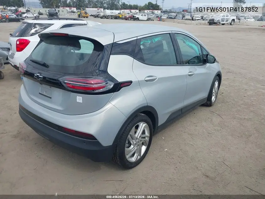 2023 Chevrolet Bolt Ev Fwd 1Lt VIN: 1G1FW6S01P4187852 Lot: 45628226
