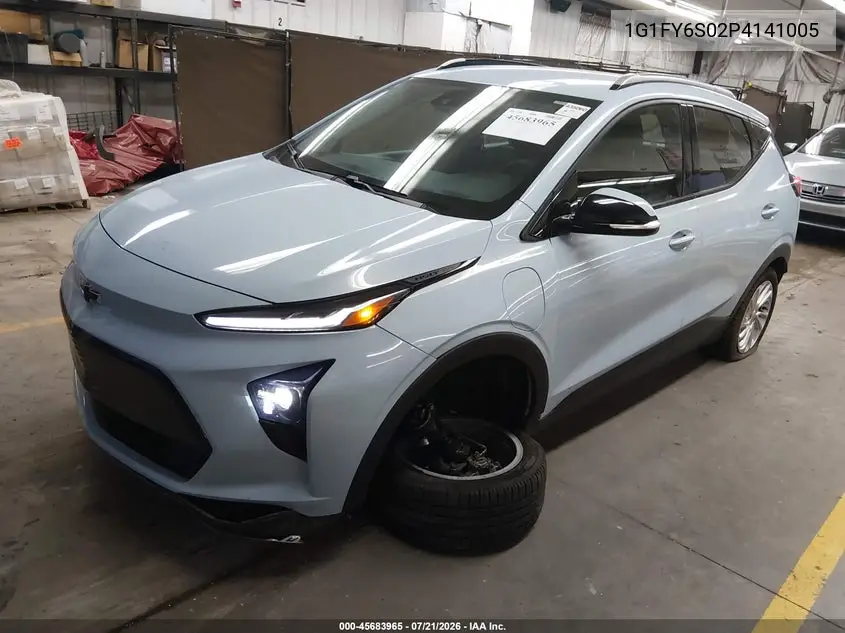 2023 Chevrolet Bolt Euv Fwd Lt VIN: 1G1FY6S02P4141005 Lot: 45683965