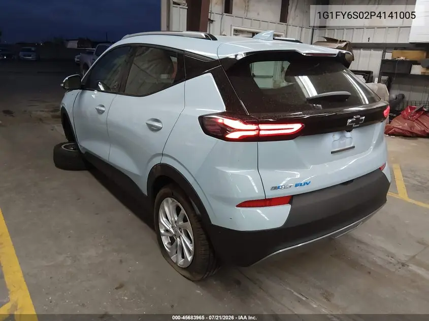 2023 Chevrolet Bolt Euv Fwd Lt VIN: 1G1FY6S02P4141005 Lot: 45683965