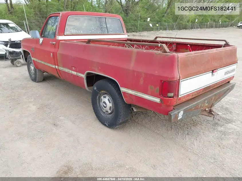 1985 Chevrolet C20 VIN: 1GCGC24M0FS182441 Lot: 44847946