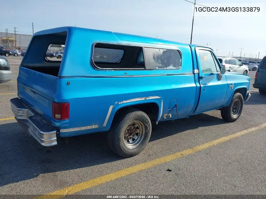 1986 Chevrolet C20 VIN: 1GCGC24M3GS133879 Lot: 44812362