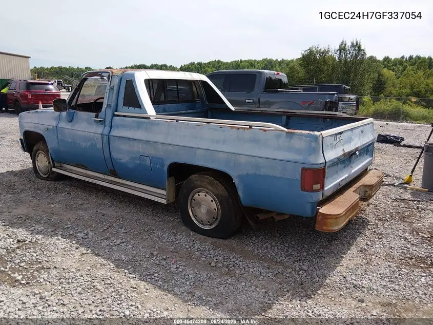 1986 Chevrolet C20 VIN: 1GCEC24H7GF337054 Lot: 45474209