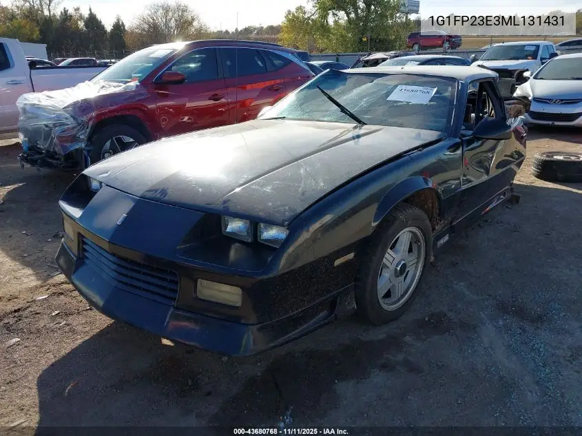 1G1FP23E3ML131431 1991 Chevrolet Camaro Rs