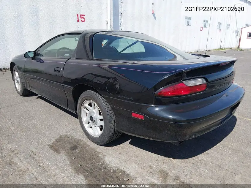 1993 Chevrolet Camaro Z28 VIN: 2G1FP22PXP2102600 Lot: 45445337