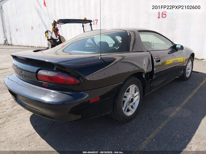 1993 Chevrolet Camaro Z28 VIN: 2G1FP22PXP2102600 Lot: 45445337