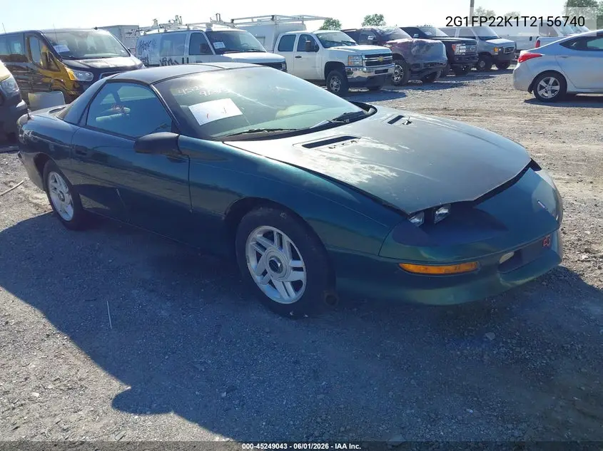 1996 Chevrolet Camaro Rs VIN: 2G1FP22K1T2156740 Lot: 45249043