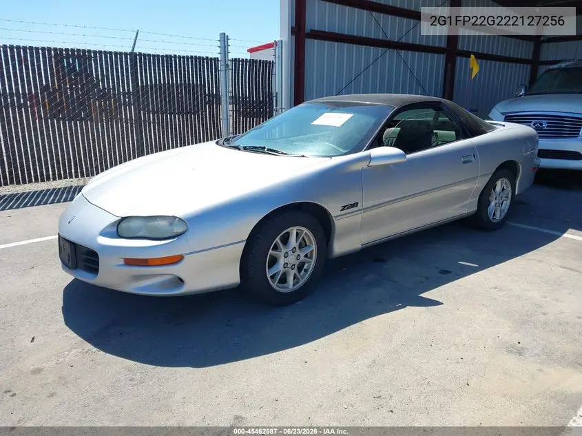 2002 Chevrolet Camaro Z28 VIN: 2G1FP22G222127256 Lot: 45462587