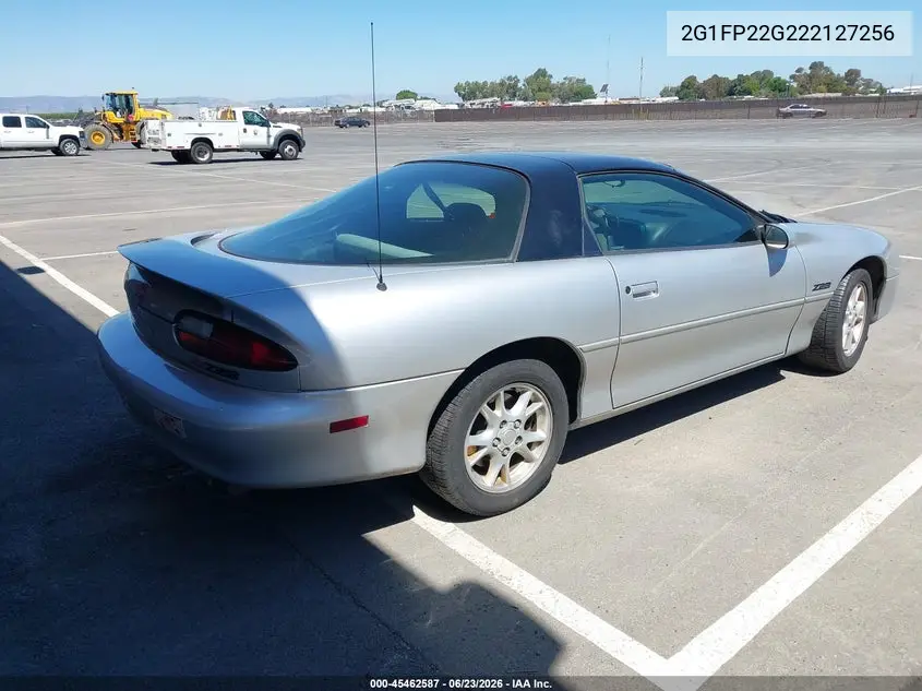 2002 Chevrolet Camaro Z28 VIN: 2G1FP22G222127256 Lot: 45462587