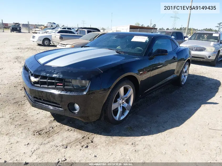 2G1FC1EV5A9149435 2010 Chevrolet Camaro 2Lt