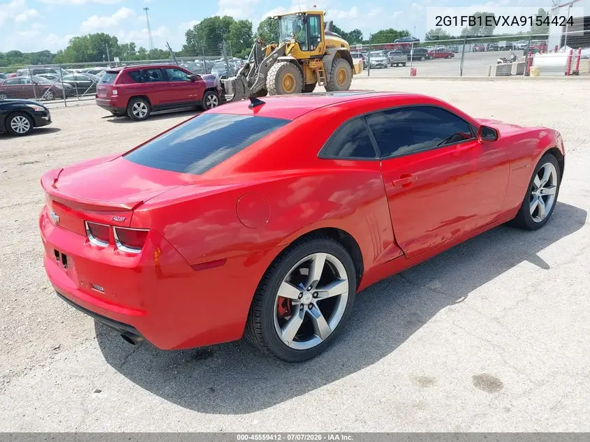 2010 Chevrolet Camaro 1Lt VIN: 2G1FB1EVXA9154424 Lot: 45559412