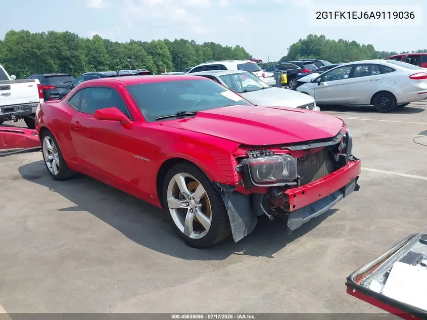 2010 Chevrolet Camaro 2Ss VIN: 2G1FK1EJ6A9119036 Lot: 45639595