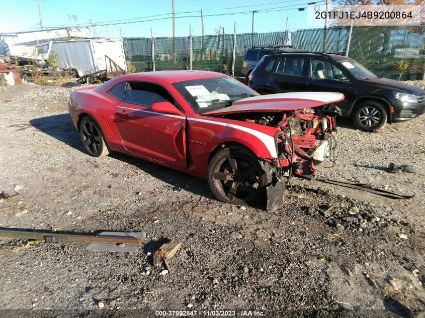 2G1FJ1EJ4B9200864 2011 Chevrolet Camaro 1Ss