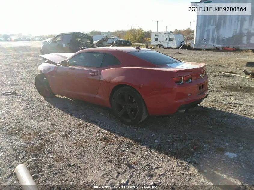 2G1FJ1EJ4B9200864 2011 Chevrolet Camaro 1Ss