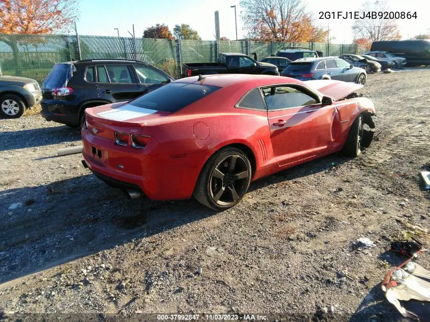 2G1FJ1EJ4B9200864 2011 Chevrolet Camaro 1Ss