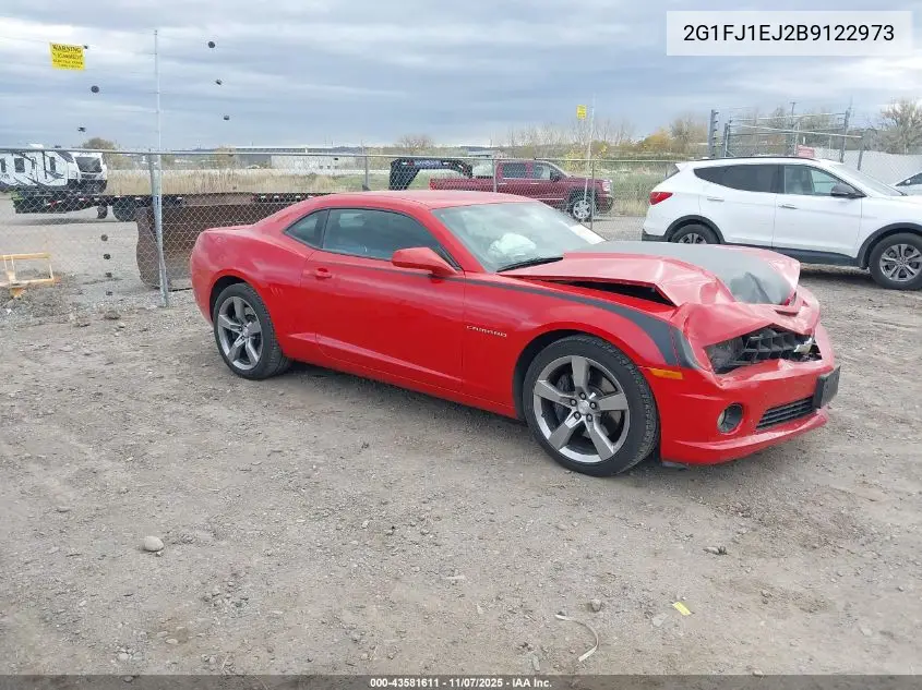 2G1FJ1EJ2B9122973 2011 Chevrolet Camaro 1Ss