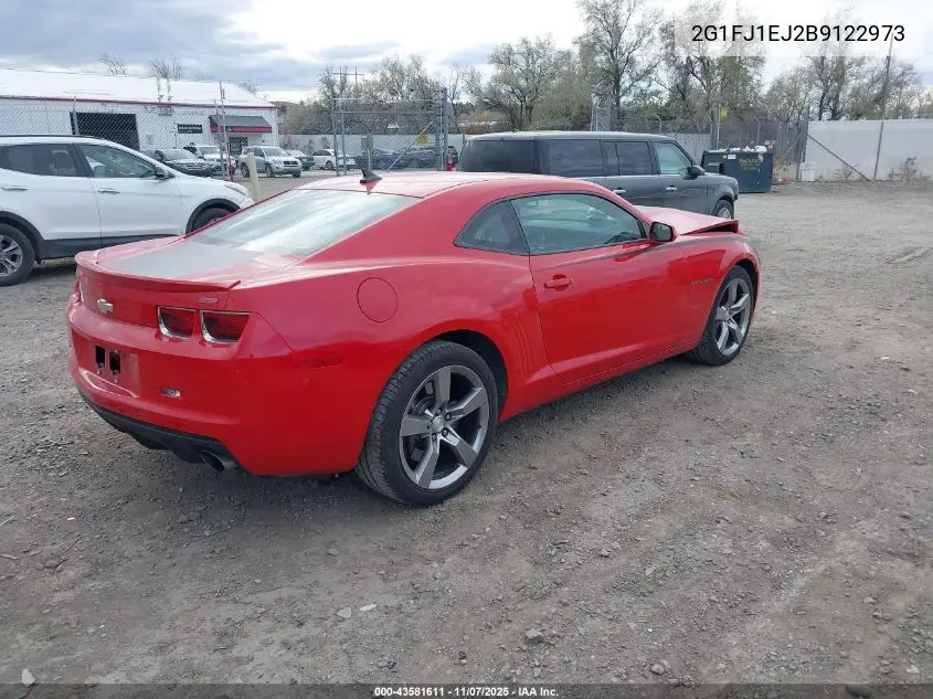 2G1FJ1EJ2B9122973 2011 Chevrolet Camaro 1Ss