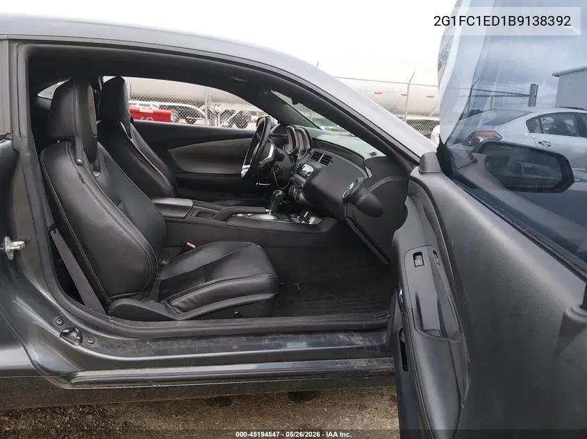 2011 Chevrolet Camaro 2Lt VIN: 2G1FC1ED1B9138392 Lot: 45194547