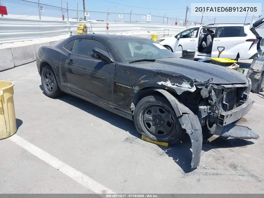 2011 Chevrolet Camaro 2Ls VIN: 2G1FA1ED6B9124705 Lot: 45213317