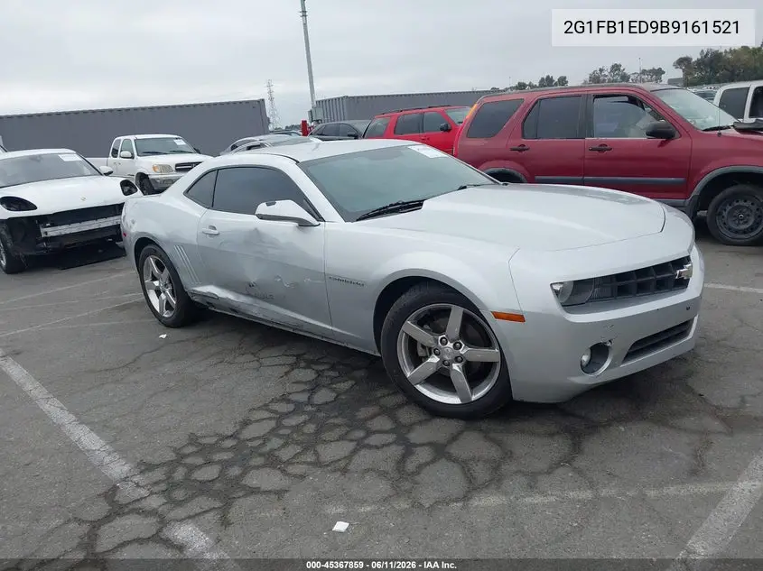 2011 Chevrolet Camaro 1Lt VIN: 2G1FB1ED9B9161521 Lot: 45367859