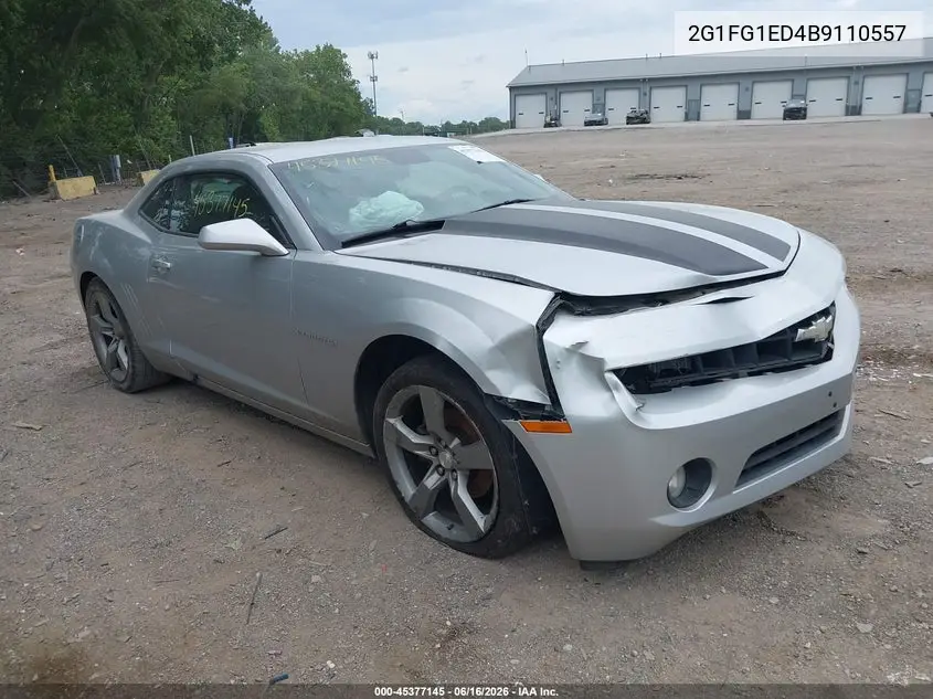 2011 Chevrolet Camaro 2Lt VIN: 2G1FG1ED4B9110557 Lot: 45377145