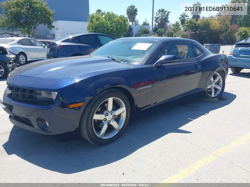 2011 Chevrolet Camaro 1Lt VIN: 2G1FB1ED6B9110641 Lot: 45461922