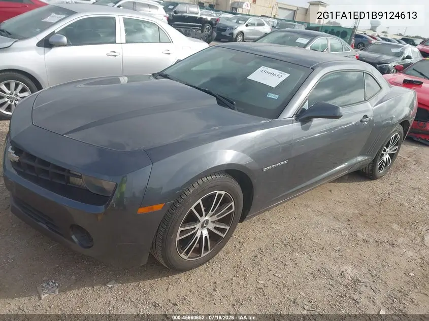 2011 Chevrolet Camaro 2Ls VIN: 2G1FA1ED1B9124613 Lot: 45660652
