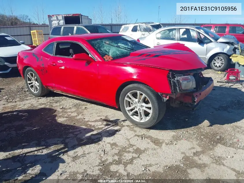 2G1FA1E31C9105956 2012 Chevrolet Camaro 2Ls