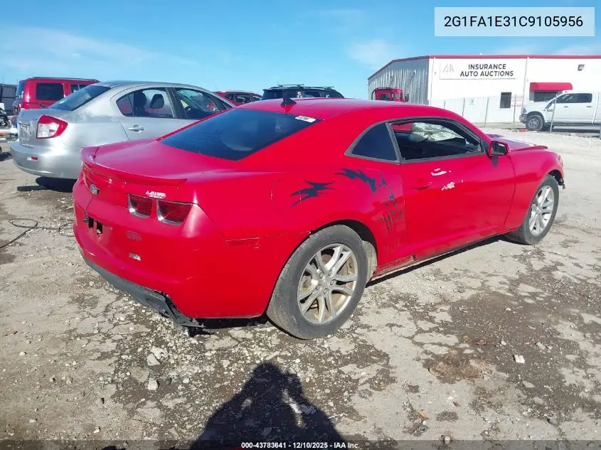 2G1FA1E31C9105956 2012 Chevrolet Camaro 2Ls