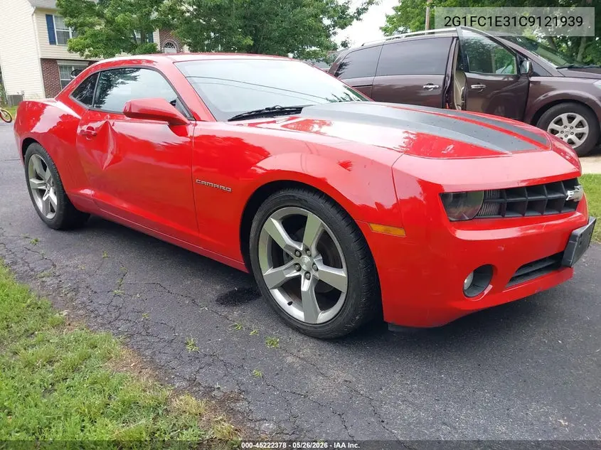 2G1FC1E31C9121939 2012 Chevrolet Camaro 2Lt
