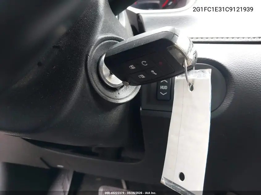 2G1FC1E31C9121939 2012 Chevrolet Camaro 2Lt