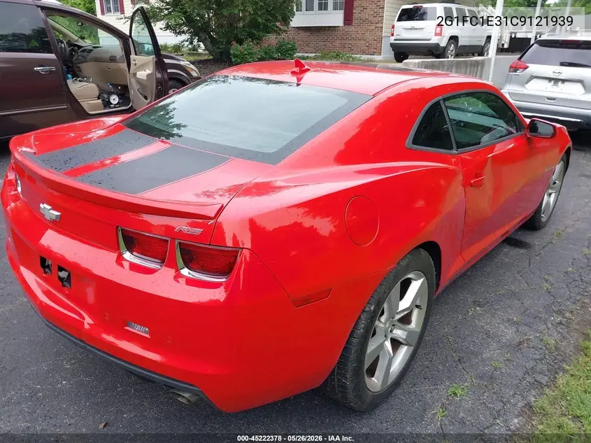 2G1FC1E31C9121939 2012 Chevrolet Camaro 2Lt