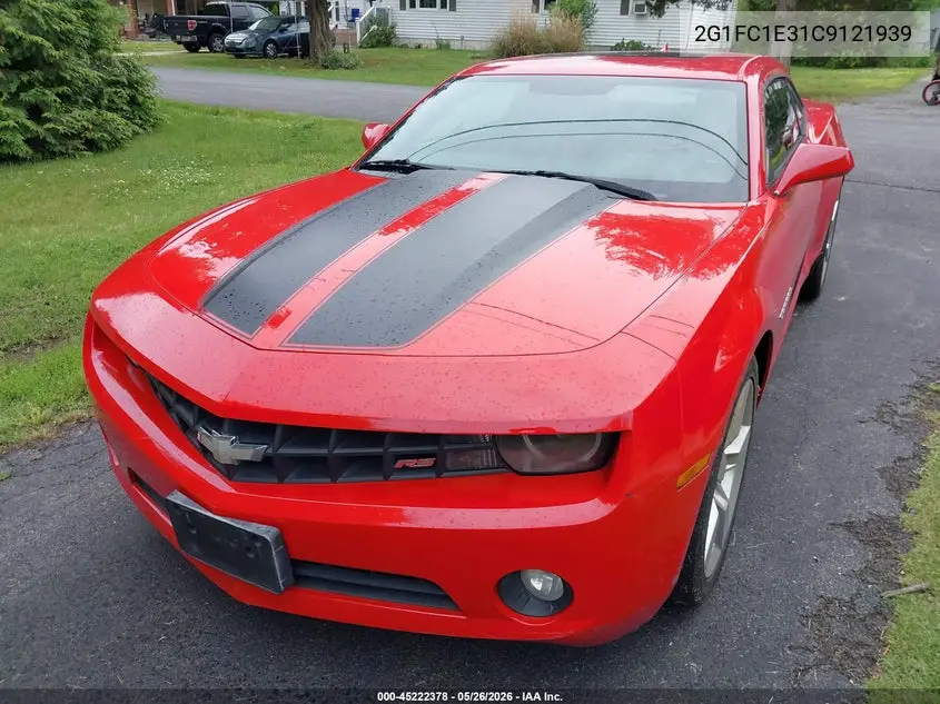 2G1FC1E31C9121939 2012 Chevrolet Camaro 2Lt