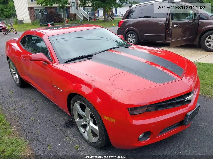 2G1FC1E31C9121939 2012 Chevrolet Camaro 2Lt