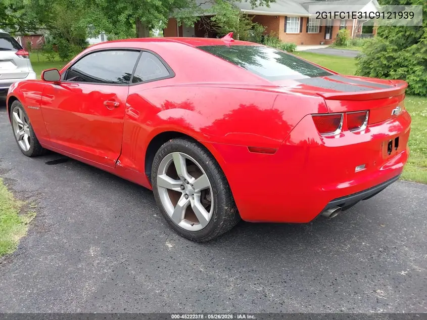 2G1FC1E31C9121939 2012 Chevrolet Camaro 2Lt