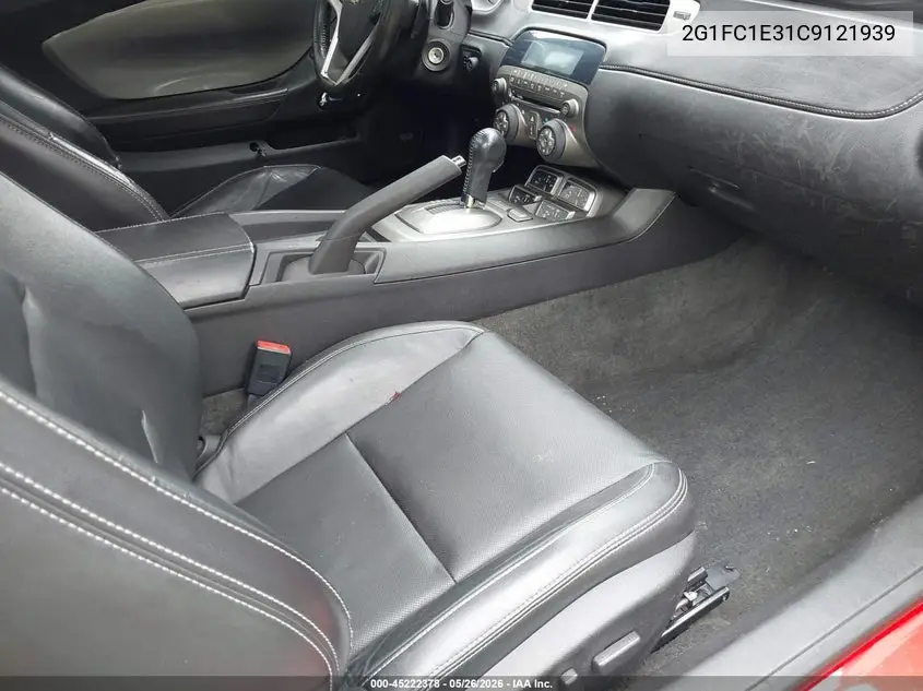 2G1FC1E31C9121939 2012 Chevrolet Camaro 2Lt