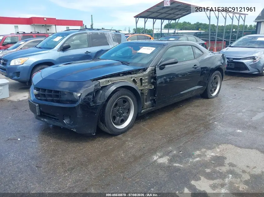 2012 Chevrolet Camaro 2Ls VIN: 2G1FA1E38C9121961 Lot: 45538879