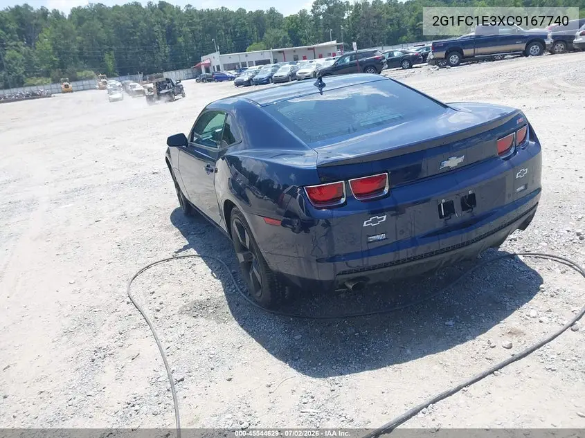 2012 Chevrolet Camaro 2Lt VIN: 2G1FC1E3XC9167740 Lot: 45544629
